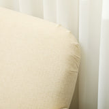 Velvet 2 Seater Sofa 130cm Wide With Wooden Legs - Velmora