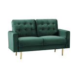Velvet 2 Seater Sofa 139cm Wide - Kensington Home