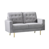 Velvet 2 Seater Sofa 139cm Wide - Kensington Home