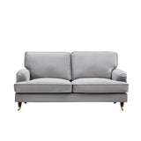 Velvet 2 Seater Sofa 158cm Wide - Kensington Home