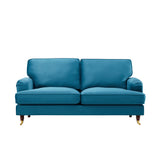 Velvet 2 Seater Sofa 158cm Wide - Kensington Home