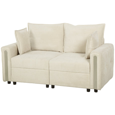 Velvet 2 Seater Sofa 168cm Wide With Lift Up Storage - Velmora