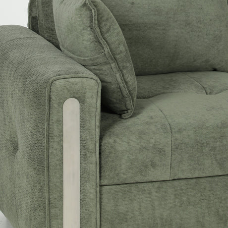 Velvet 2 Seater Sofa 168cm Wide With Lift Up Storage - Velmora