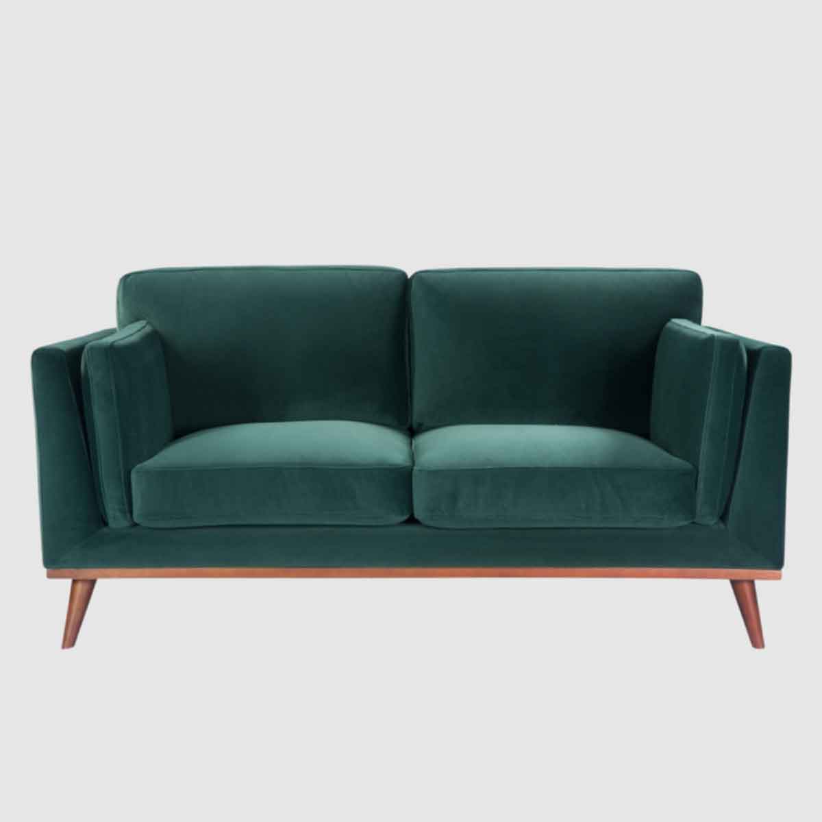 Velvet 2 Seater Sofa 175cm Wide - Mickey