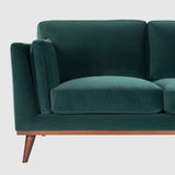 Velvet 2 Seater Sofa 175cm Wide - Mickey