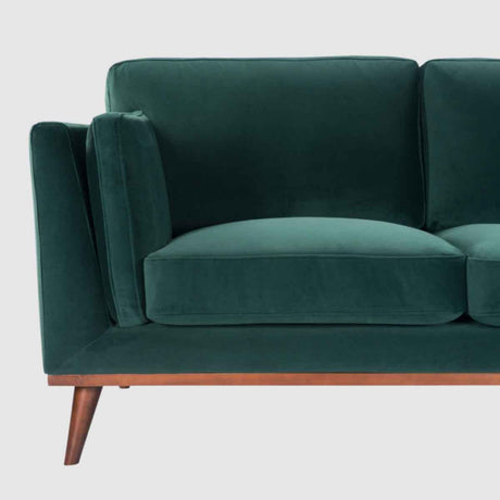 Velvet 2 Seater Sofa 175cm Wide - Mickey
