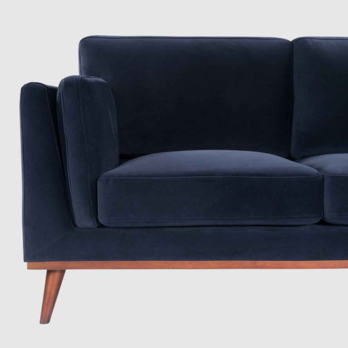 Velvet 2 Seater Sofa 175cm Wide - Mickey