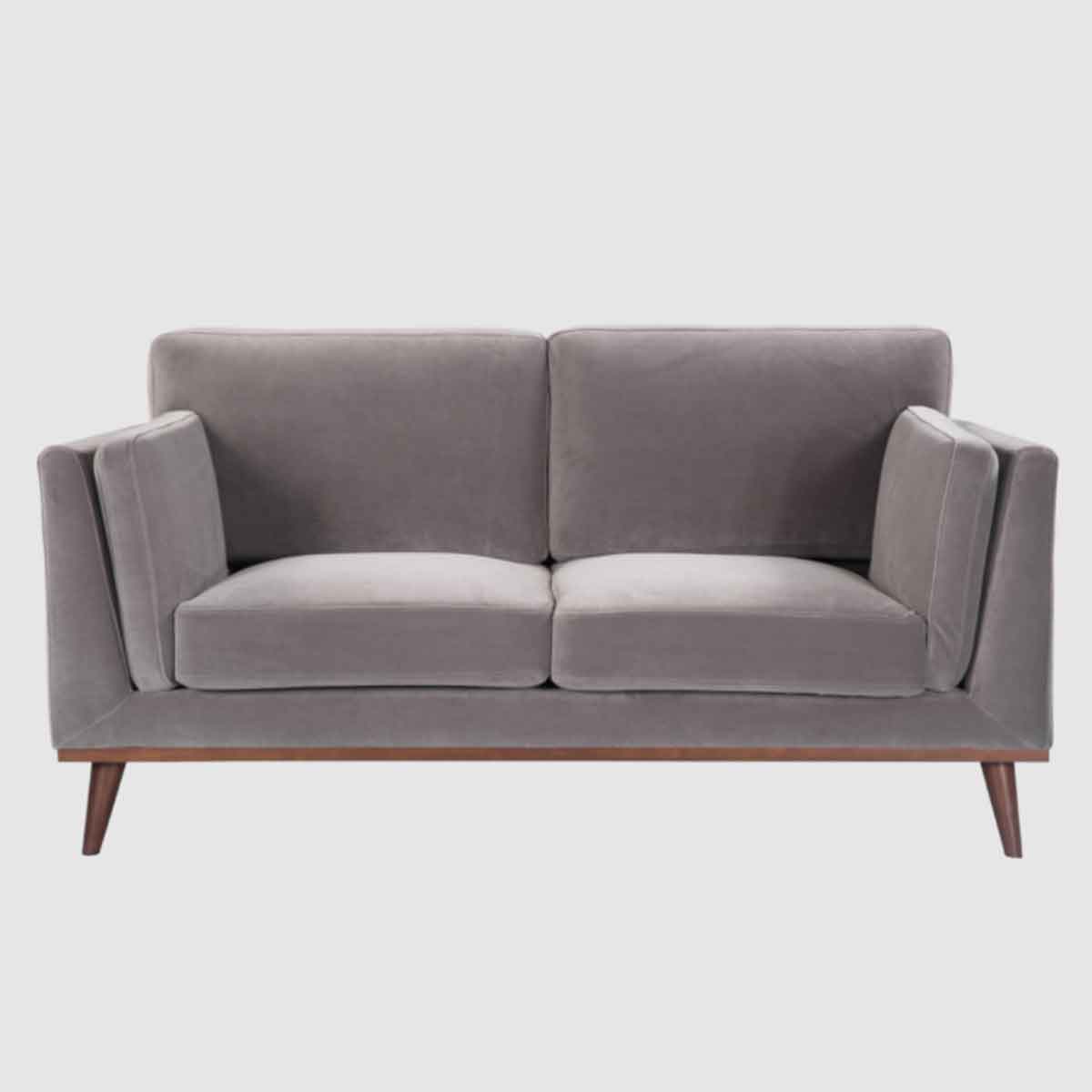 Velvet 2 Seater Sofa 175cm Wide - Mickey