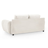 Velvet 2 Seater Sofa - Azzuro