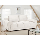 Velvet 2 Seater Sofa - Azzuro