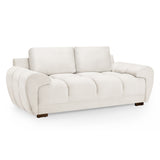 Velvet 2 Seater Sofa - Azzuro