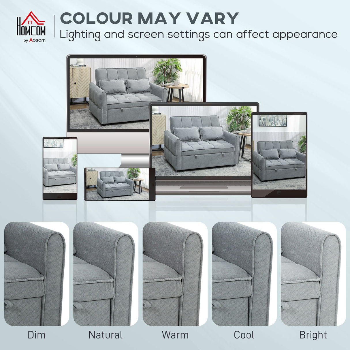 Velvet 2 Seater Sofa Bed 124.5cm Wide With 2 Pillows - Velmora