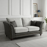 Velvet 2 Seater Sofa Fullback - Bella