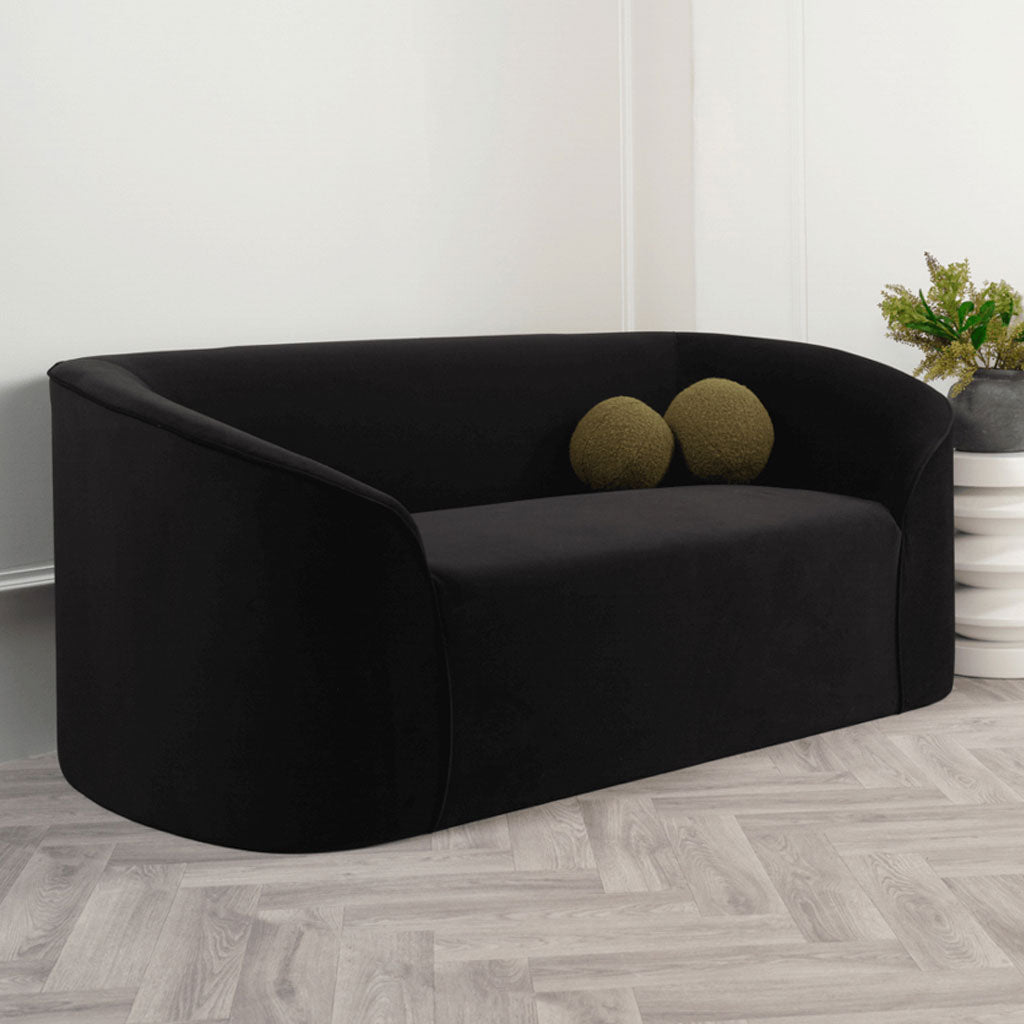 Velvet 2 Seater Sofa - Zuma
