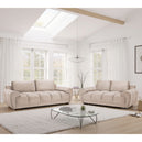 Velvet 3 + 2 Seater Sofa Set - Azzuro