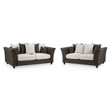 Velvet 3 + 2 Seater Sofa Set - Bella
