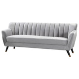 Velvet 3 Seater Sofa 198cm Wide - Kensington Home