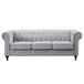Velvet 3 Seater Sofa 207cm Wide - Kensington Home
