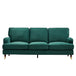 Velvet 3 Seater Sofa 218cm Wide - Kensington Home