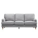 Velvet 3 Seater Sofa 218cm Wide - Kensington Home