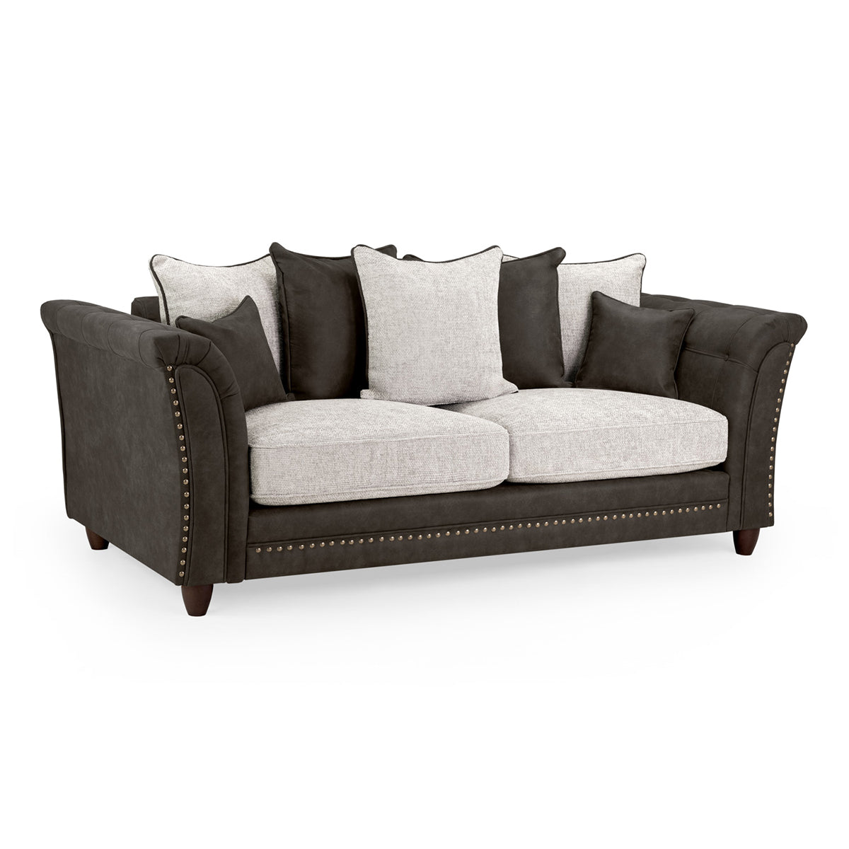 Velvet 3 Seater Sofa - Bella