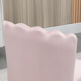 Velvet Accent Chair 57cm Wide With Metal Legs in Set Of 2 - Velmora
