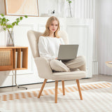 Velvet Accent Chair 71cm Wide - Velmora