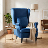 Velvet Accent Chair 75cm Wide - Velmora