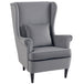 Velvet Accent Chair 75cm Wide - Velmora