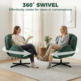 Velvet Accent Chair 76cm Wide - Velmora