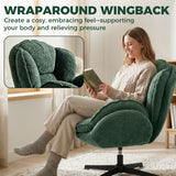 Velvet Accent Chair 76cm Wide - Velmora