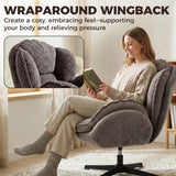 Velvet Accent Chair 76cm Wide - Velmora