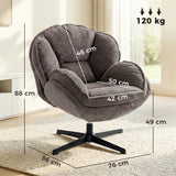 Velvet Accent Chair 76cm Wide - Velmora
