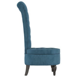 Velvet Accent Chair High Back Button Design - Vantage Home