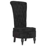 Velvet Accent Chair High Back Button Design - Vantage Home