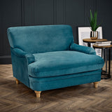 Velvet Accent Chair - Plumpton