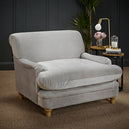Velvet Accent Chair - Plumpton