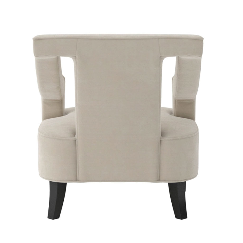 Velvet Accent Chair - Sofia