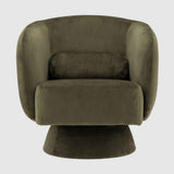 Velvet Armchair 74cm Wide - Rachel