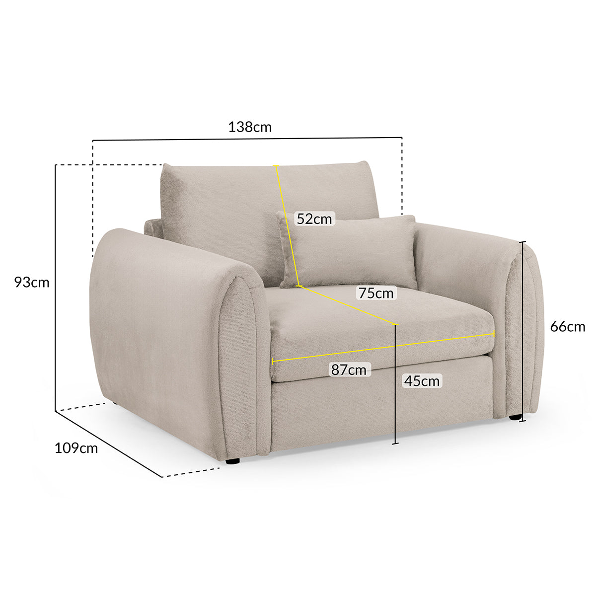 Velvet Armchair - Mirabel