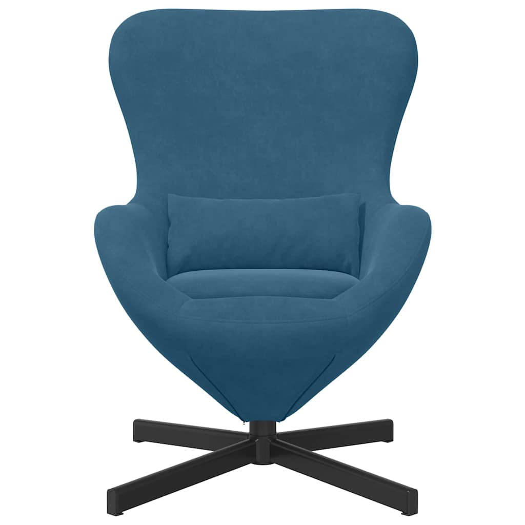 Velvet Armchair With Black Legs - Vantage Home