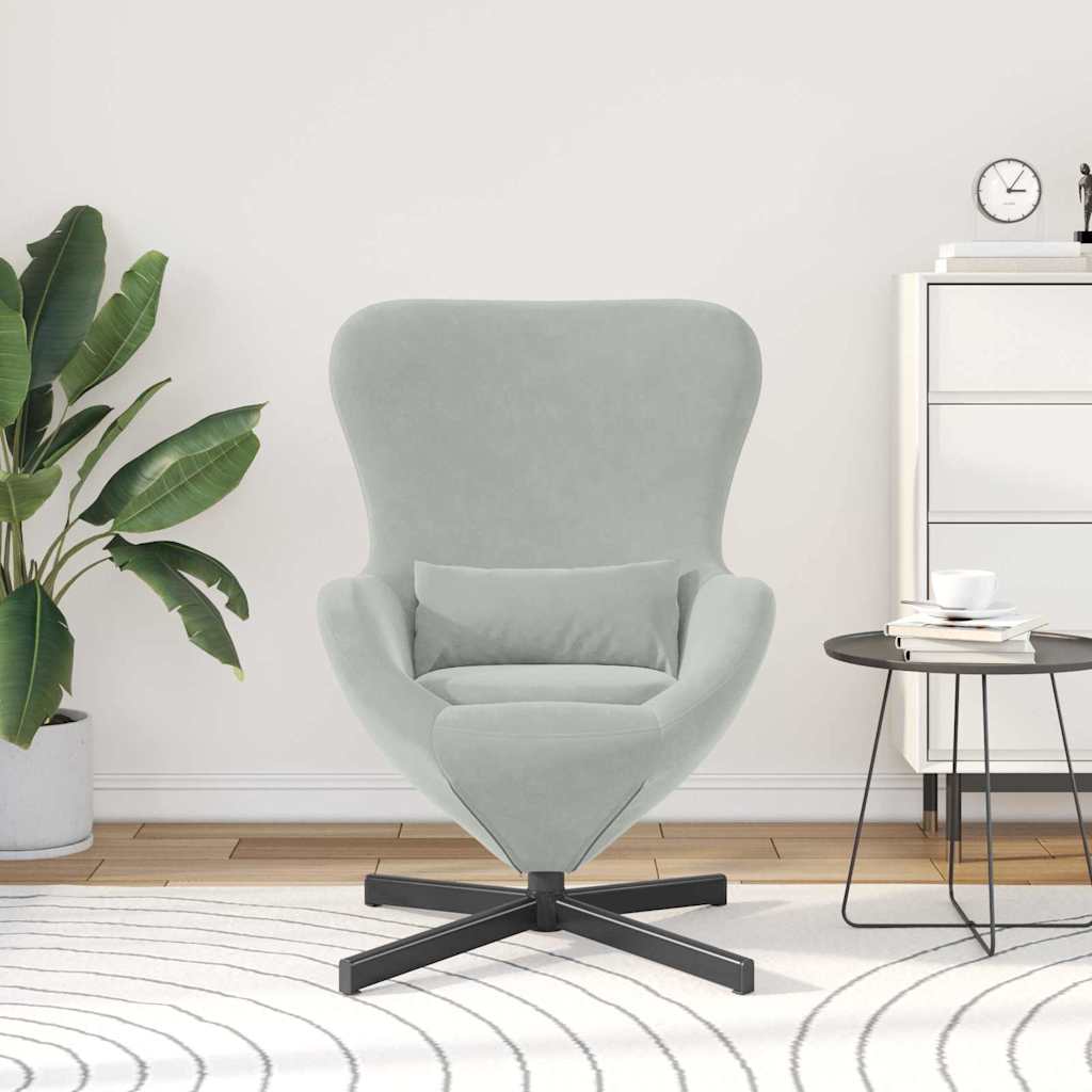 Velvet Armchair With Black Legs - Vantage Home