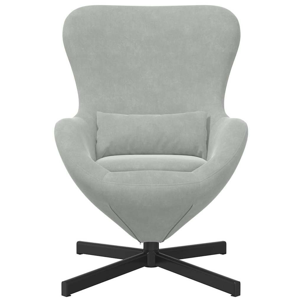 Velvet Armchair With Black Legs - Vantage Home