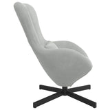 Velvet Armchair With Black Legs - Vantage Home