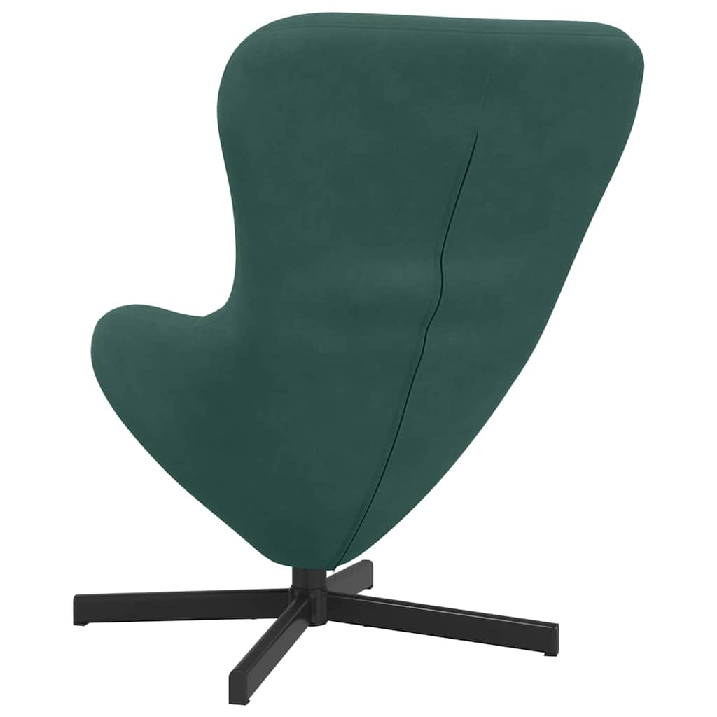 Velvet Armchair With Black Legs - Vantage Home