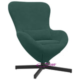 Velvet Armchair With Black Legs - Vantage Home