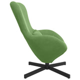 Velvet Armchair With Black Legs - Vantage Home