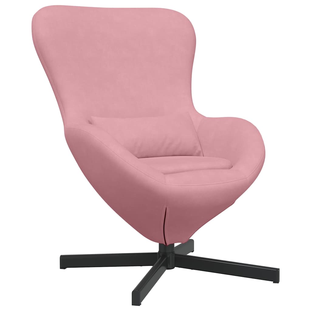 Velvet Armchair With Black Legs - Vantage Home