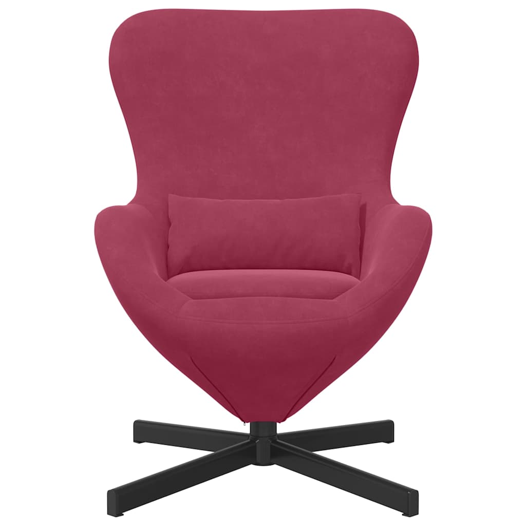 Velvet Armchair With Black Legs - Vantage Home