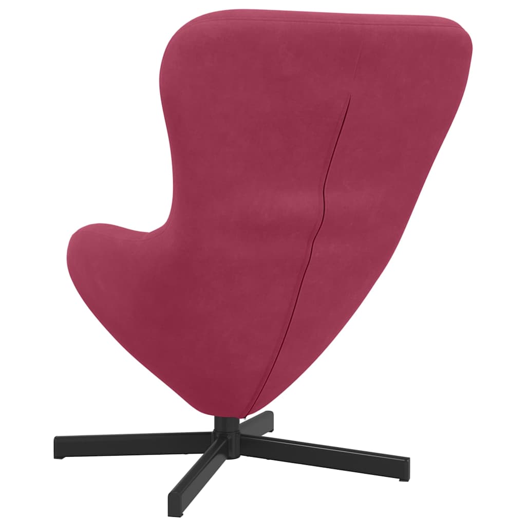 Velvet Armchair With Black Legs - Vantage Home